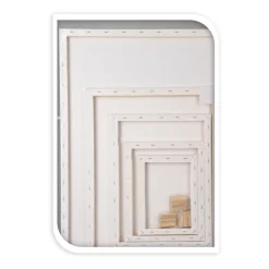 Schildersdoek Set Verschillende Maten, Set van 5- Clearance