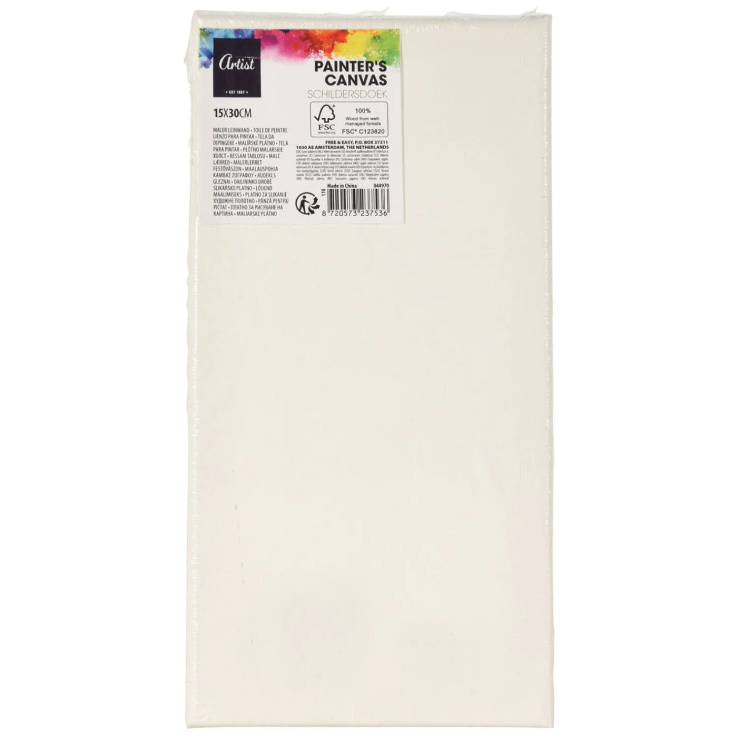 Schildersdoek, 15x30cm- Sale