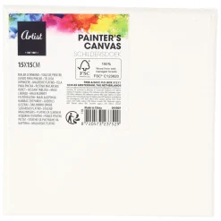 Schildersdoek, 15x15cm> Online