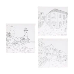 Schilderset met Canvas, 12dlg.> Best