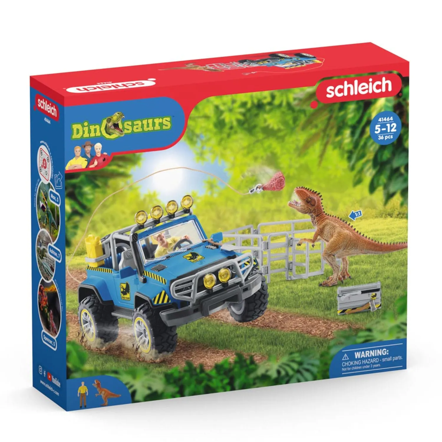 Schleich DINOSAURS Off-road Voertuig met Dino Wachtpost 41464 Best