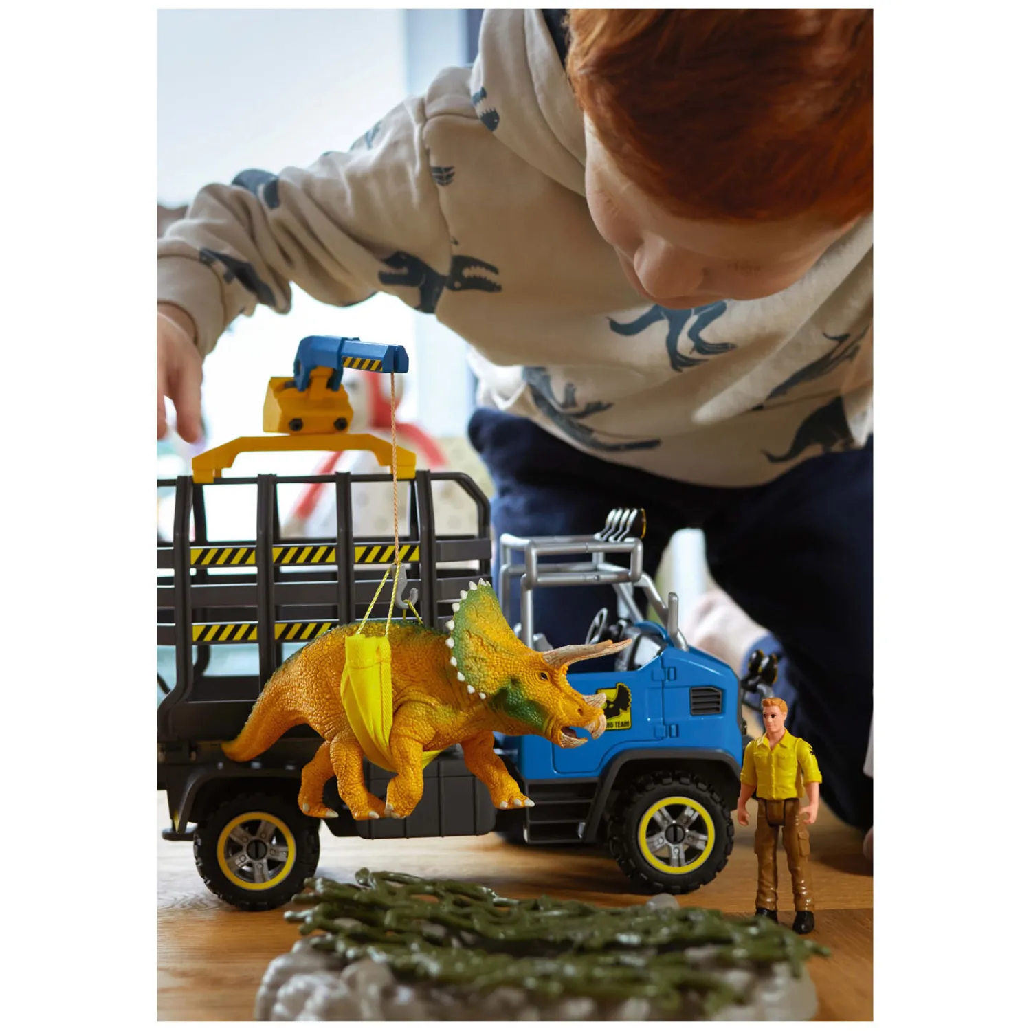 Schleich DINOSAURS Truckmissie 42565