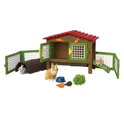 FARM WORLD Konijnenhok 42728>Schleich New