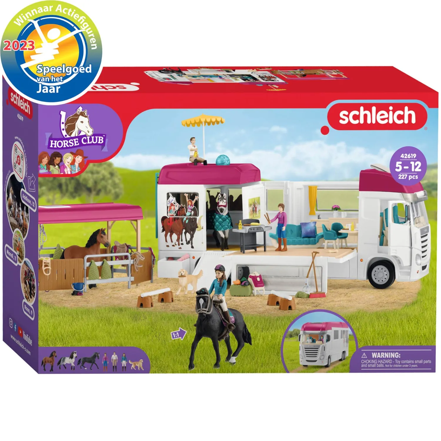 schleich HORSE CLUB Paardenvrachtwagen 42619 Online
