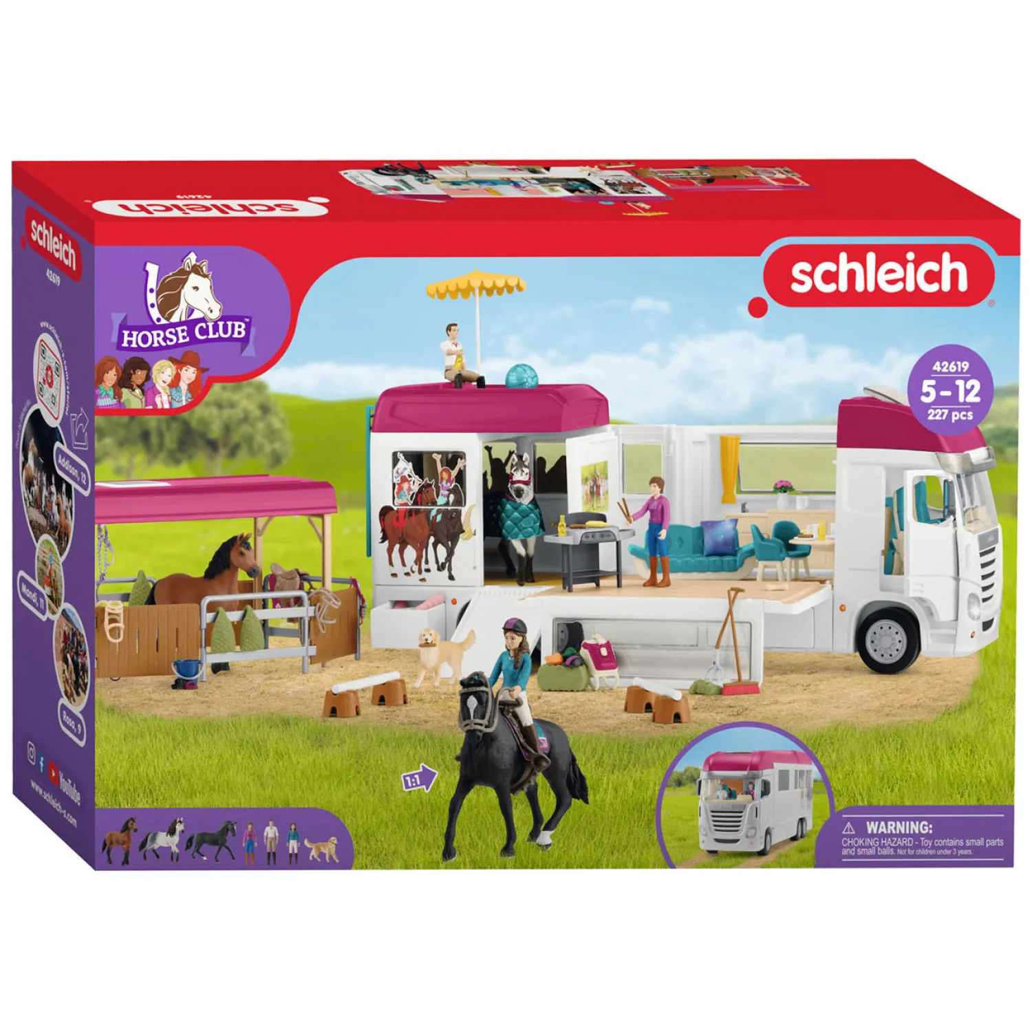 schleich HORSE CLUB Paardenvrachtwagen 42619 Online