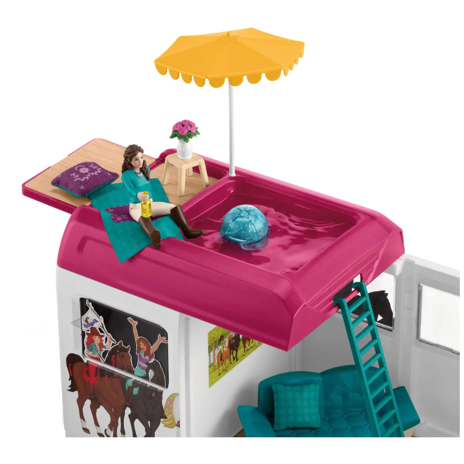 schleich HORSE CLUB Paardenvrachtwagen 42619 Online