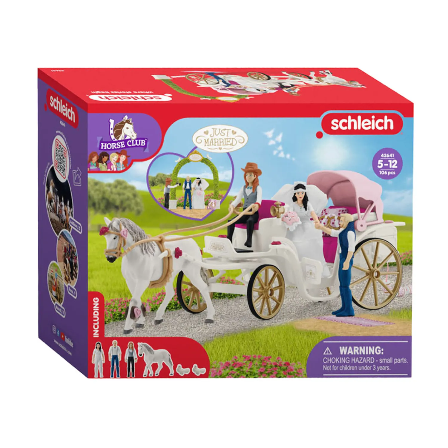 schleich HORSE CLUB Trouwkoets 42641 Clearance
