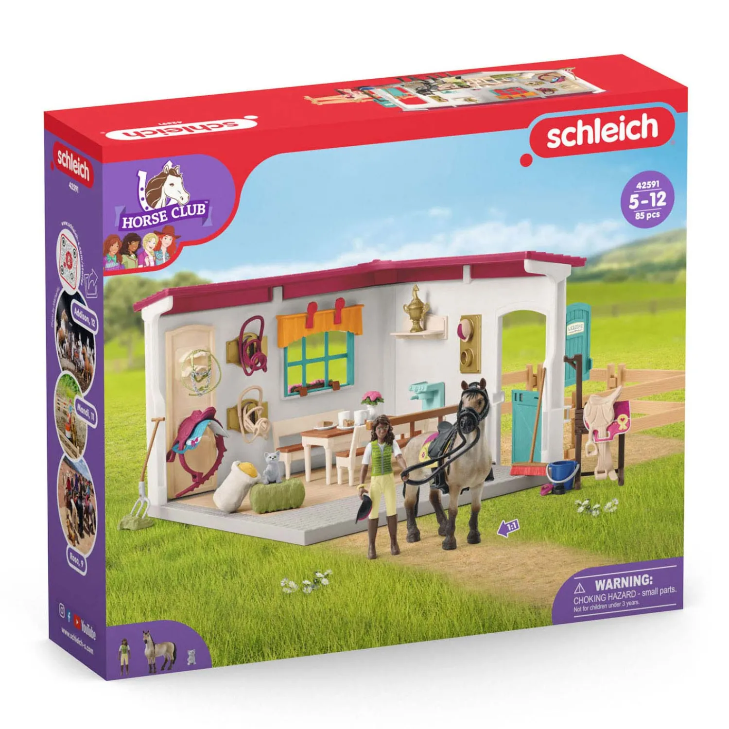 HORSE CLUB Zadelkameruitbreiding 42591-schleich Sale