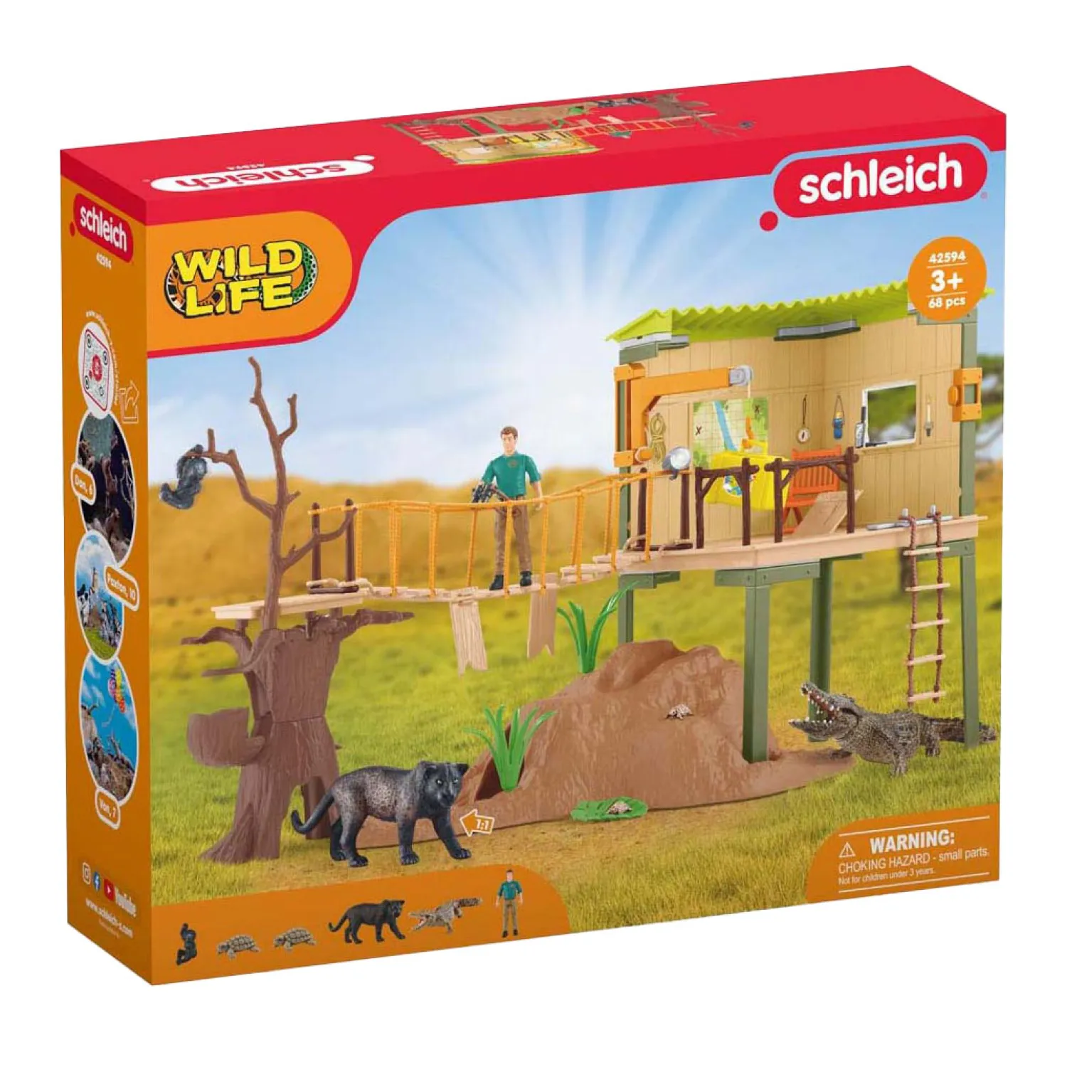 WILD LIFE Avonturenstation 42594>Schleich