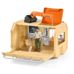 Schleich WILD LIFE Grote Reddingswagen voor Dieren 42475 Discount