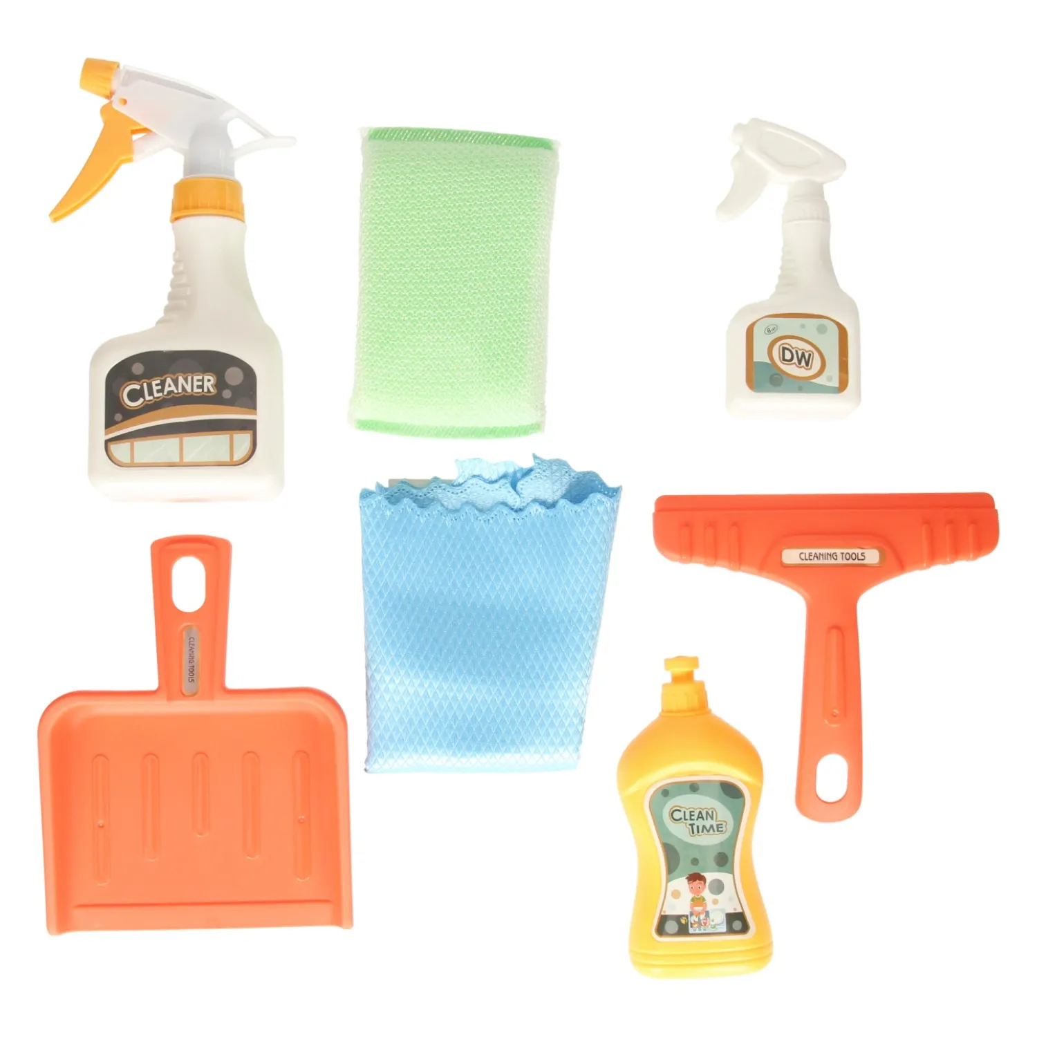 Schoonmaakset in Tray, 7dlg. Best