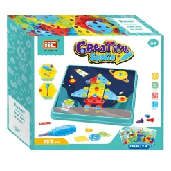 Schroefset 8 Platen Blauw, 123dlg.> Outlet