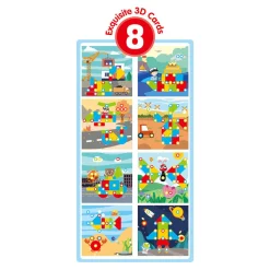 Schroefset 8 Platen Blauw, 123dlg.><noscript><img width=