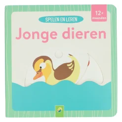 Schuifboekje Spelen en Leren Jonge dieren-Wins Holland