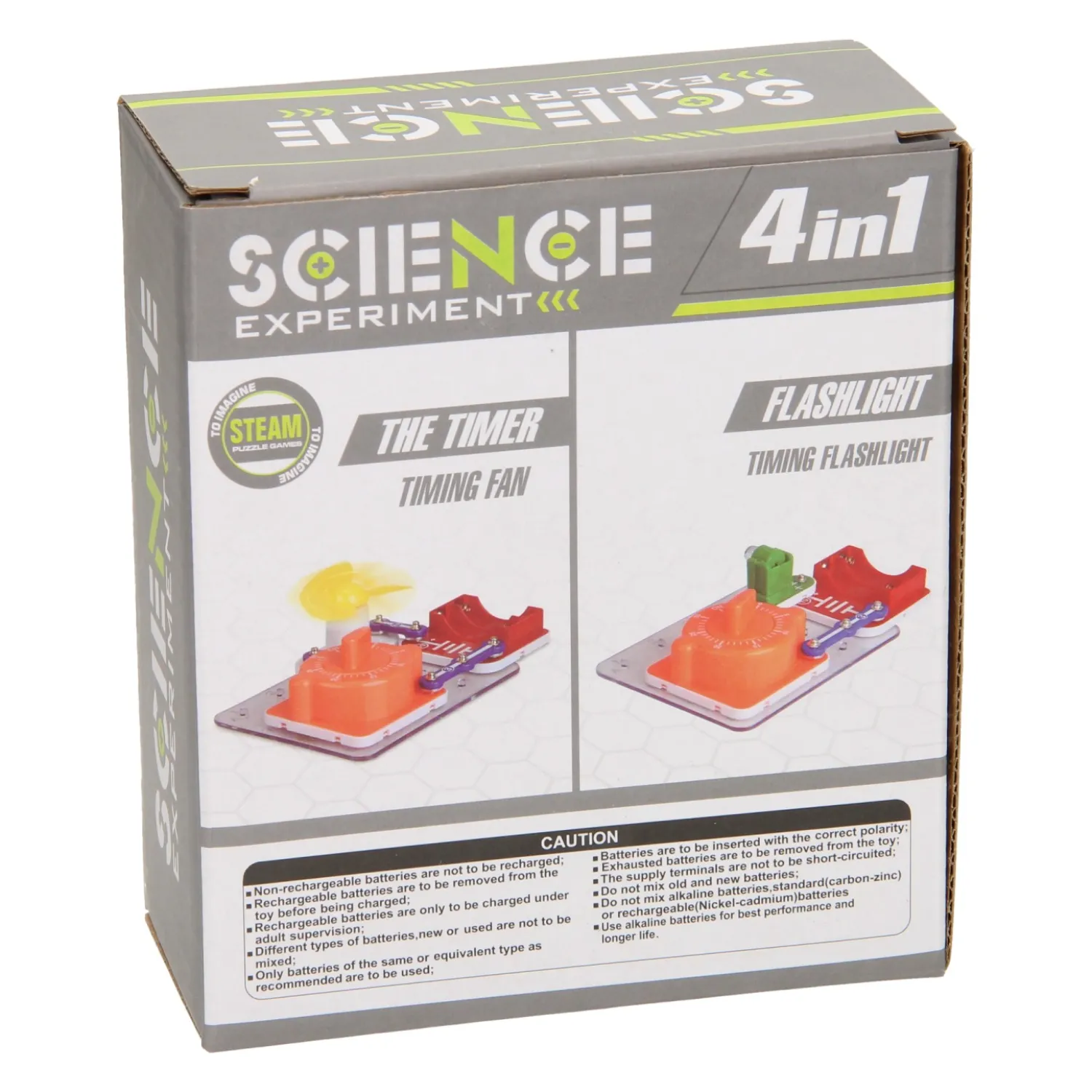 Science Experiment De Timer en Zaklamp 2in1> Outlet