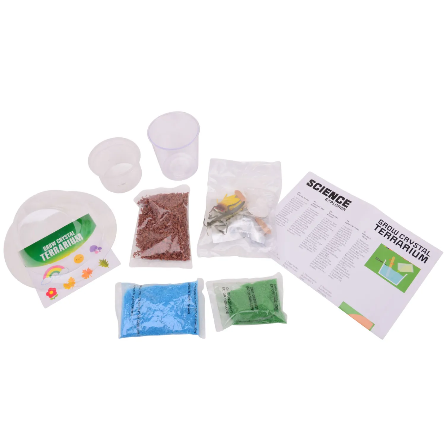 Science Explorer Maak je eigen Crystal Terrarium-Johntoy Best