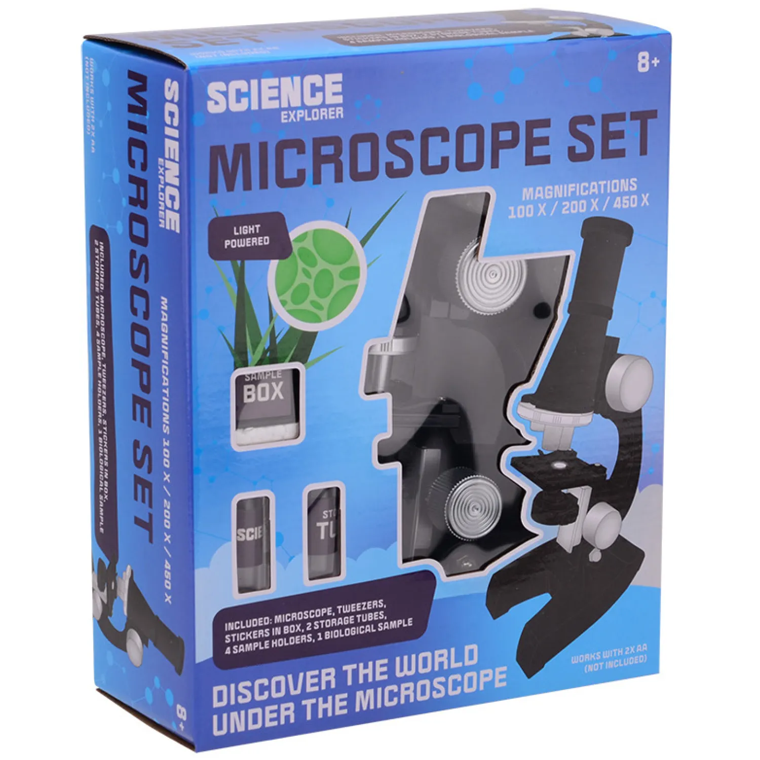 Science Explorer Microscoop, 100x tot 450x Zoom>Johntoy New
