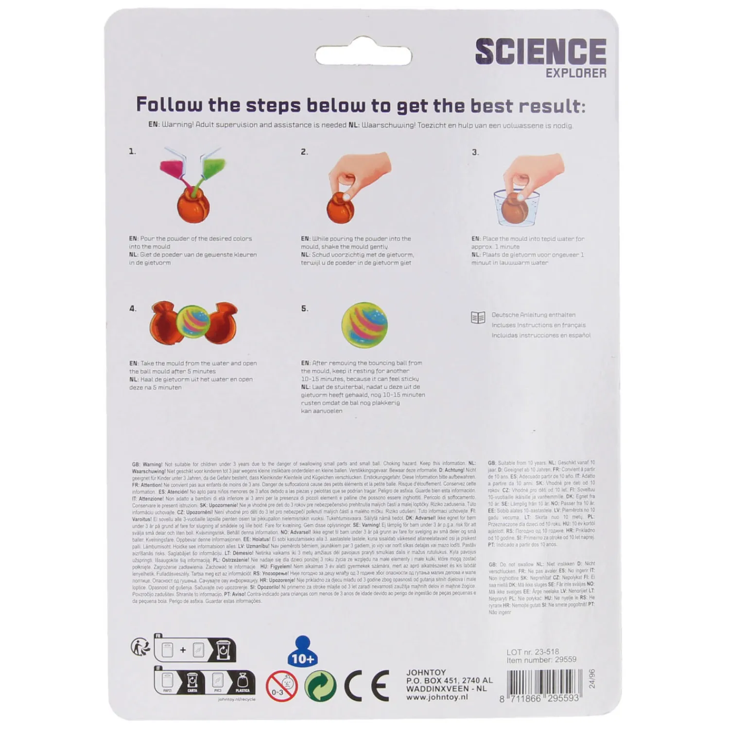 Johntoy Science Explorer Stuiterbal Maken Best