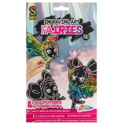 Scratch Set Magneten Feeën, 10st.>Creative Craft Group Best
