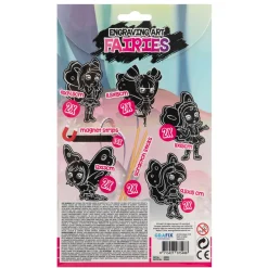 Scratch Set Magneten Feeën, 10st.><noscript><img width=