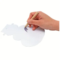 Scratchkaart Sneeuwman Kersthanger, Set van 24-Colorations Sale