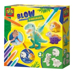 SES Blow Airbrush Pens - Dinosaurussen, 3st. Outlet