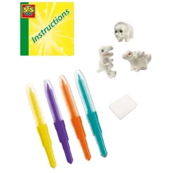 SES Blow Airbrush Pens - Dinosaurussen, 3st. Outlet
