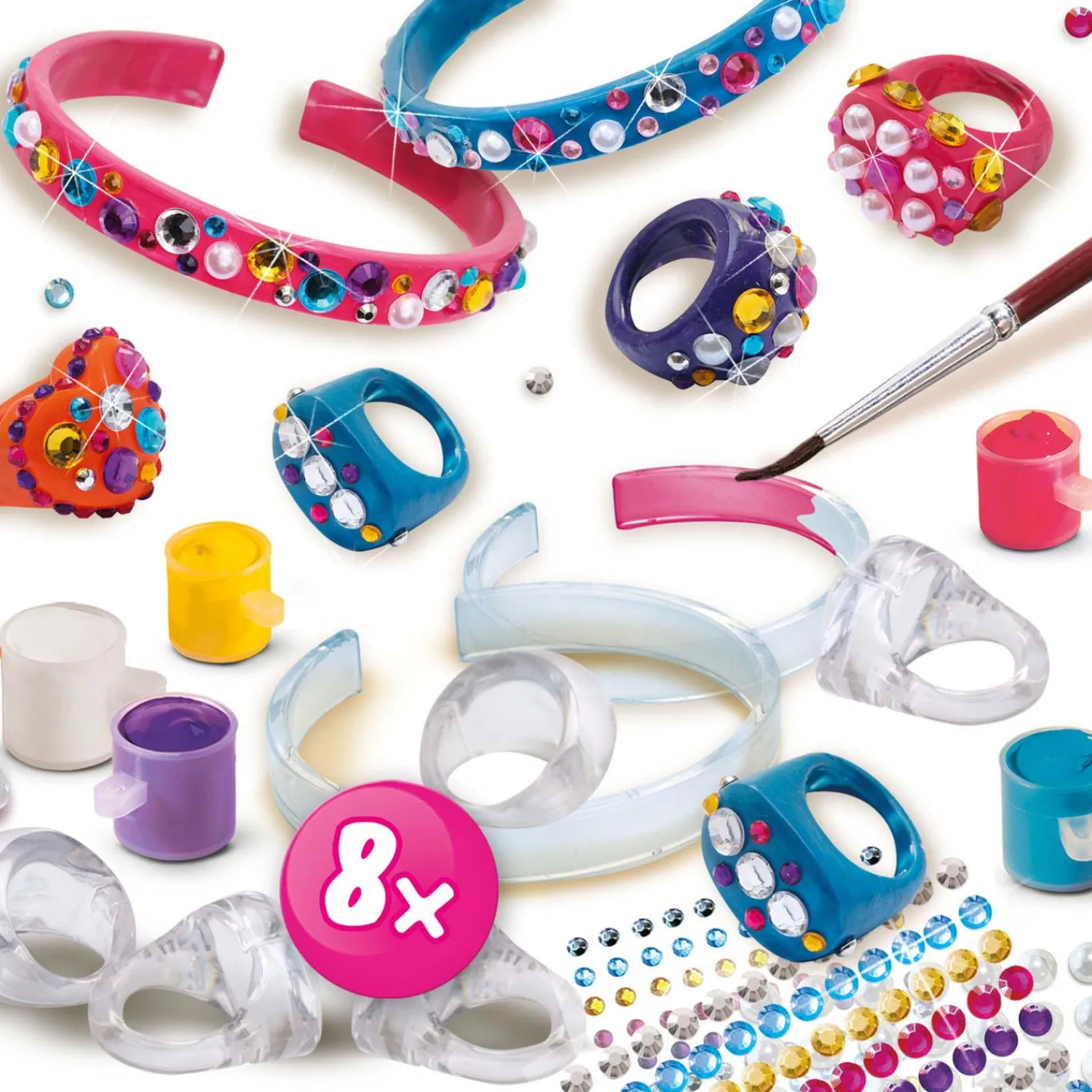 Diamanzo Ringen en Armbanden>SES Best