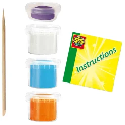 SES Fundo Klei - Wilde Dieren - 4 Kleipotjes Clearance