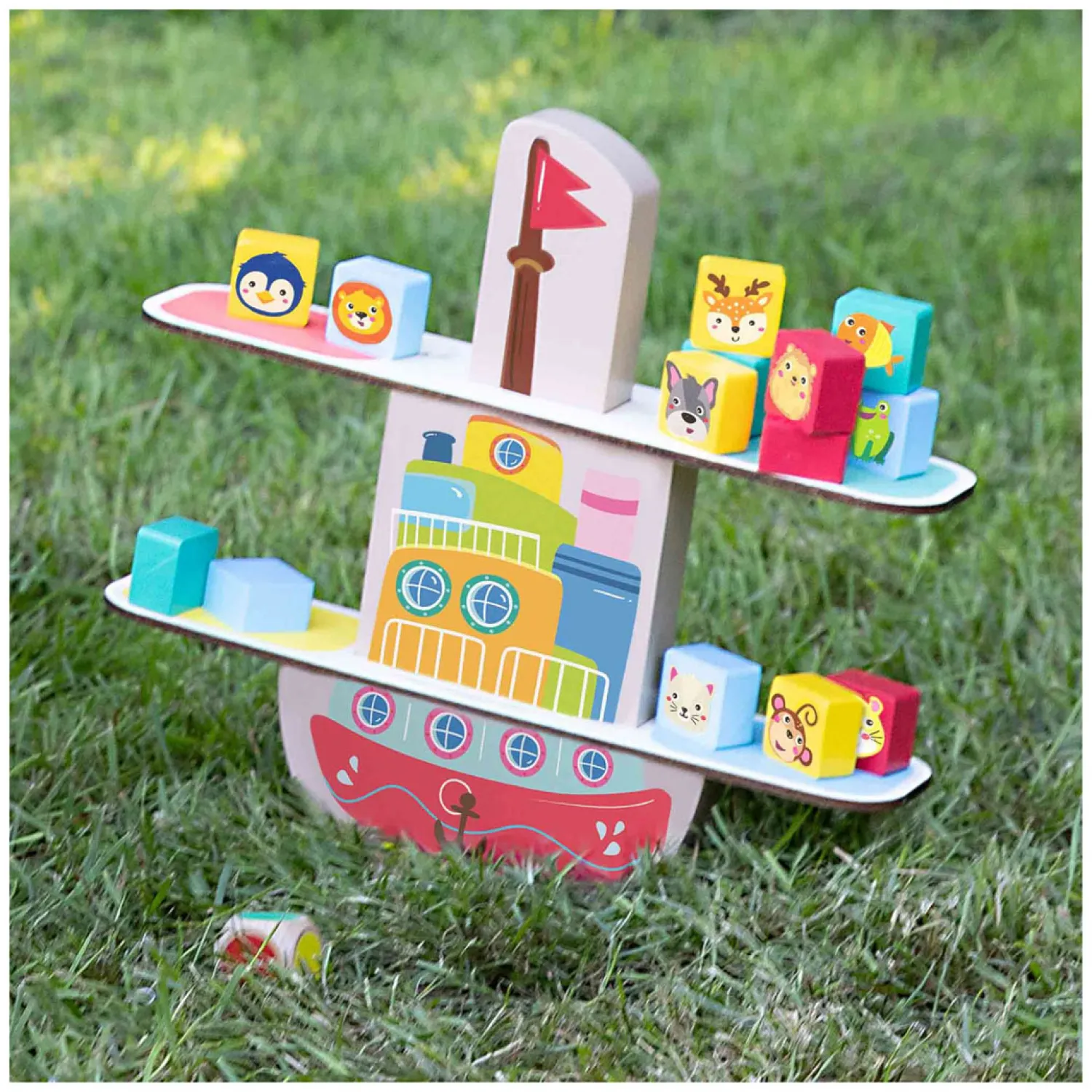 SES Houten Balans Boot Hot