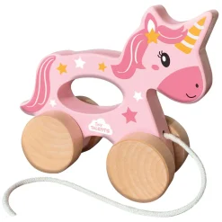 Houten Trekdier 2 in 1 - Eenhoorn-SES