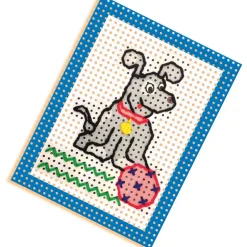 SES Ik Leer Borduren Hot