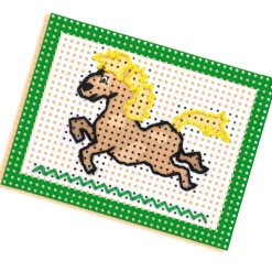 SES Ik Leer Borduren Hot