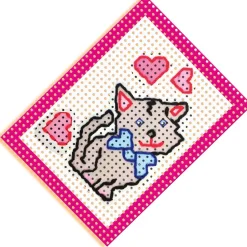 SES Ik Leer Borduren Hot