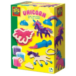 Klei - Unicorns Neon Glitter - 3 Kleipotjes-SES Discount