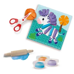 Klei Vormen Knippen - 3 Kleipotjes><noscript><img width=