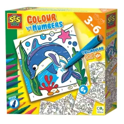 Kleuren op Nummers - Driehoek Grip Stiften-SES Clearance