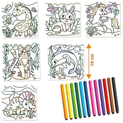 Kleuren op Nummers - Driehoek Grip Stiften-SES Clearance