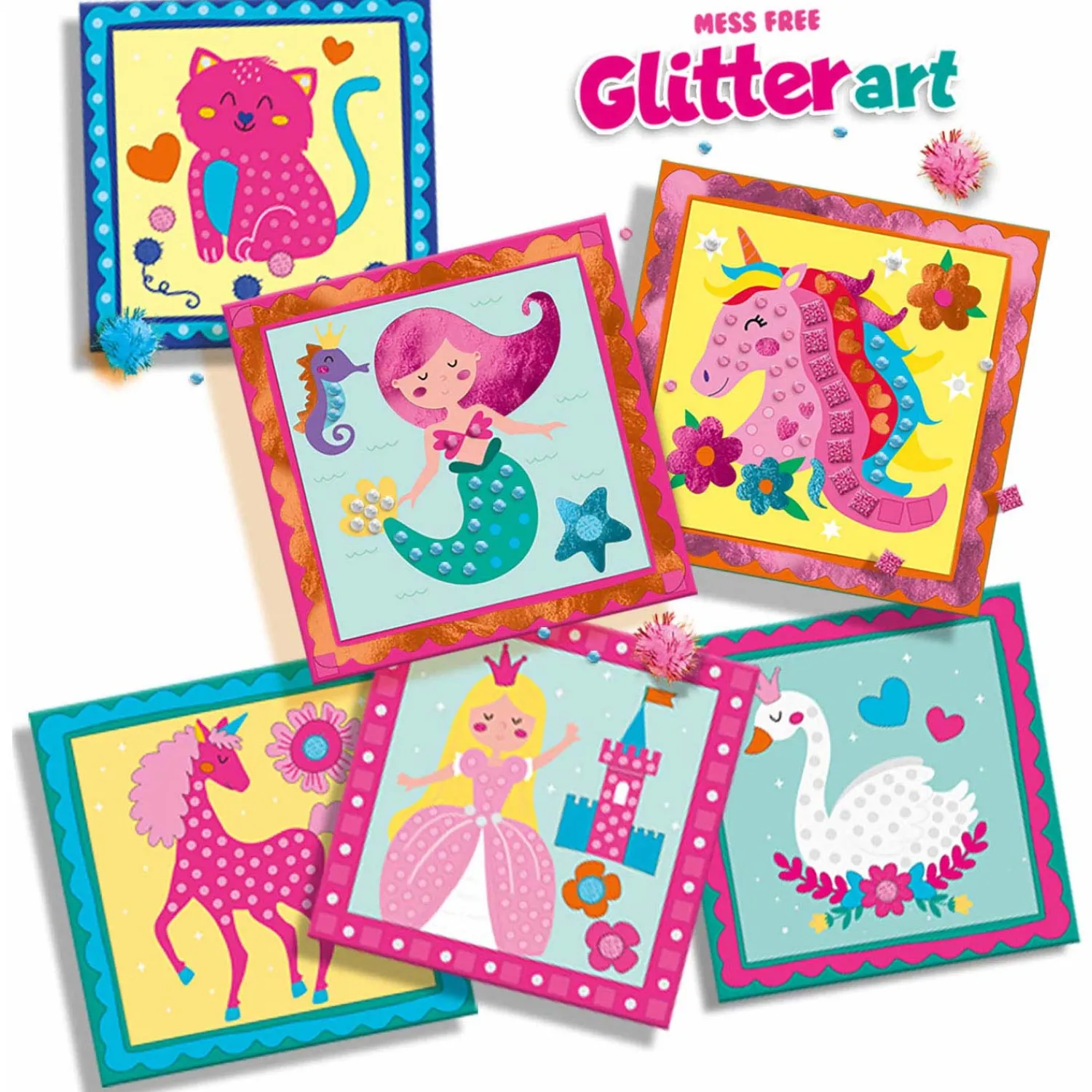 Knoeivrije Glitter Kunst-SES Outlet