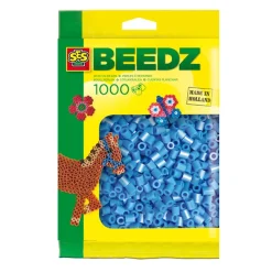 Strijkkralen - Blauw, 1000st.-SES Discount