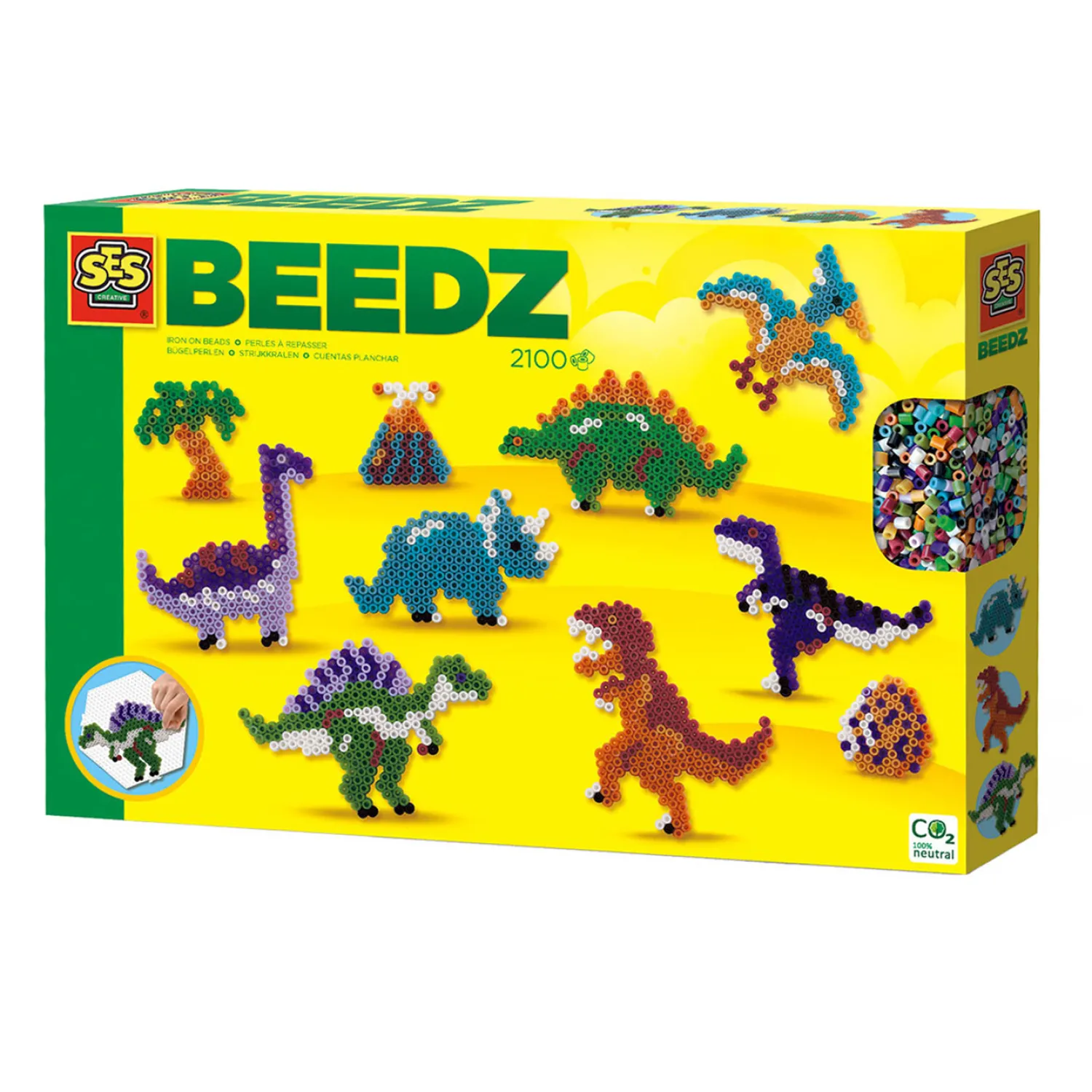 Strijkkralen - Dino Wereld>SES