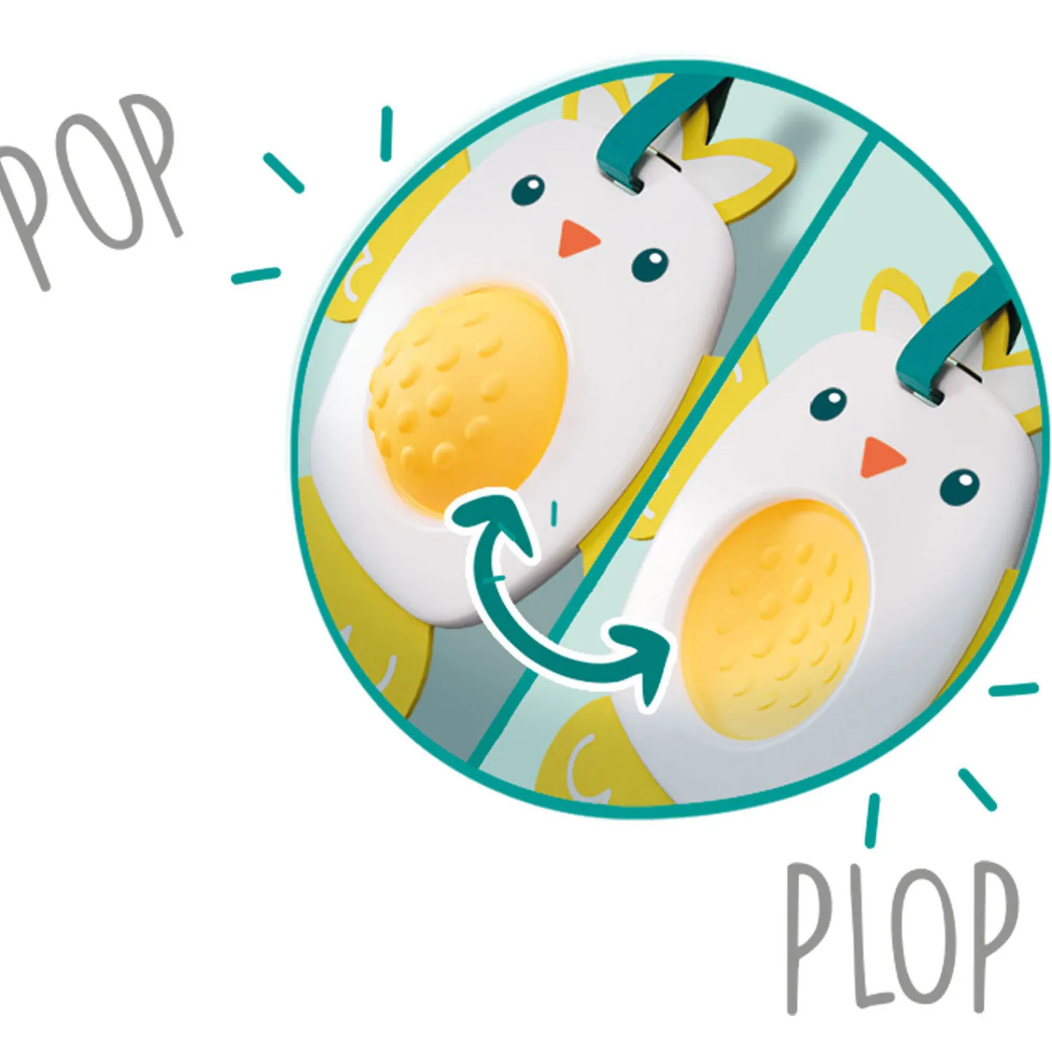 Tiny Talents - Grijpspeelgoed Dimple - Vogel>SES Clearance