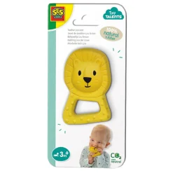 SES Tiny Talents Bijtspeeltje Lou Leeuw - 100% Natuurrubber Sale