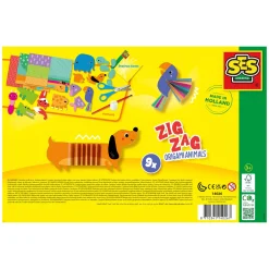 Zig Zag Origami Dieren-SES Hot