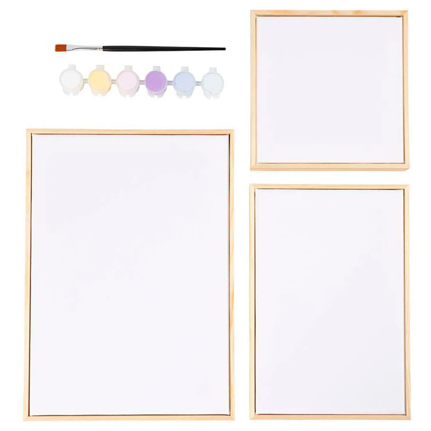 Creativ Company Set Gespannen Canvast met Verf en Kwast Online