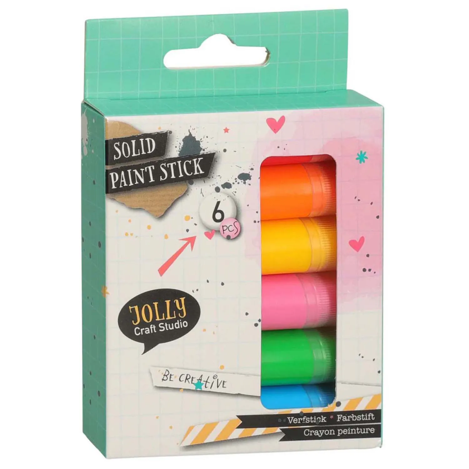 Set Verfsticks - 6st. New