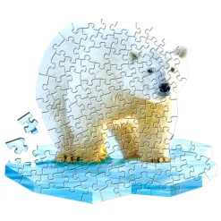 Shape Puzzel Ijsbeer, 100st. Online