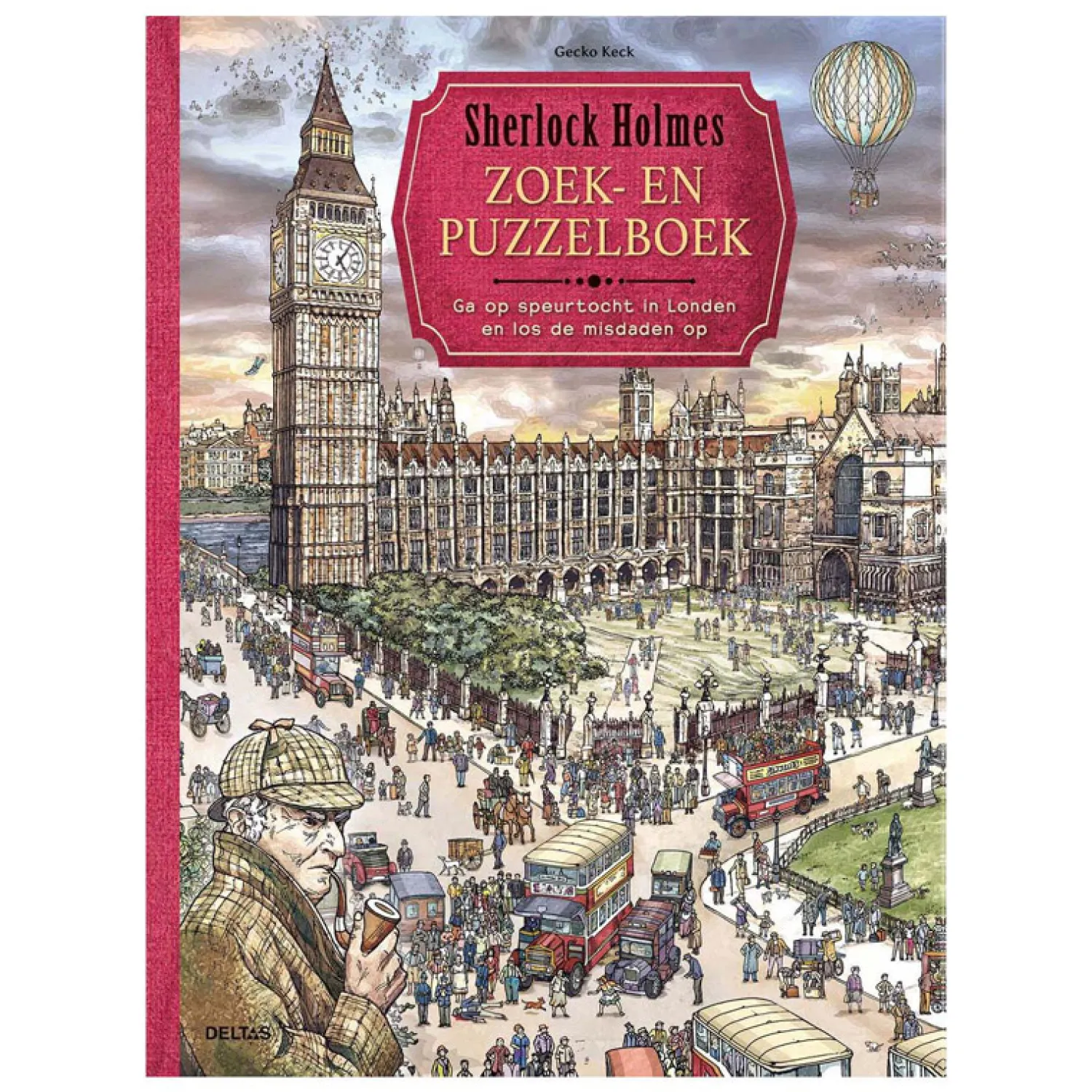 Sherlock Holmes Zoek- en Puzzelboek-Deltas