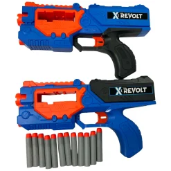 Shooter X Revolt - met 12 Zachte Pijlen Hot