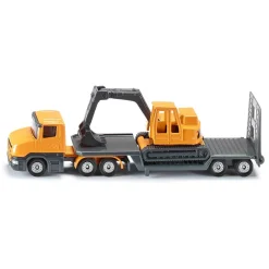 1611 Dieplader met Graafmachine 1:64>Siku Discount